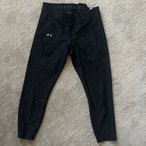 Under Armour women’s  Black cropped leggings